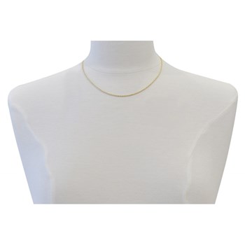 Vergulde mesh koord ketting 1.75mm