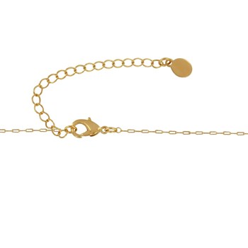 Vergulde 5 Facetgeslepen Rozenkwarts Kralenketting