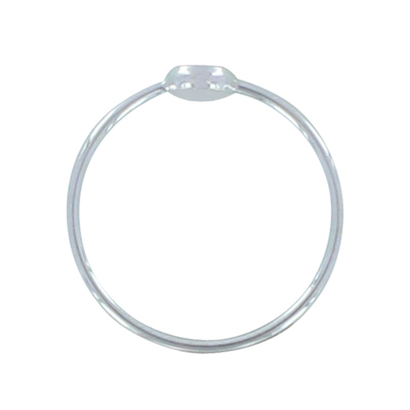 Bague Argent 925 Petit Rond Facetté d'Amazonite - vue 2