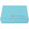 Bracelet Lien Perle d'Eau Douce Blanche et Petites Perles Brillantes - Bleu - vue V3