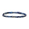 Bracelet homme Brillaxis élastique sodalite 19cm - vue V1