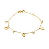 Bracelet Brillaxis symboles chance 18cm - vue V1