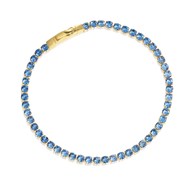 Bracelet SIF JAKOBS ELLERA GRANDE_x000D_
rivière oxydes de zirconium bleu