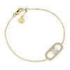 Bracelet SIF JAKOBS ELLISSE CAREZZA_x000D_
Oxydes de zirconium - vue V1
