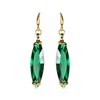 Boucles d'oreilles Andrea Marazzini Navette Emerald - vue V3