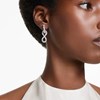 Boucles d'oreilles pendantes Swarovski Hyperbola_x000D_
infini - vue V2