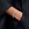 Bracelet jonc Swarovski Hyperbola_x000D_
taille M - vue V2