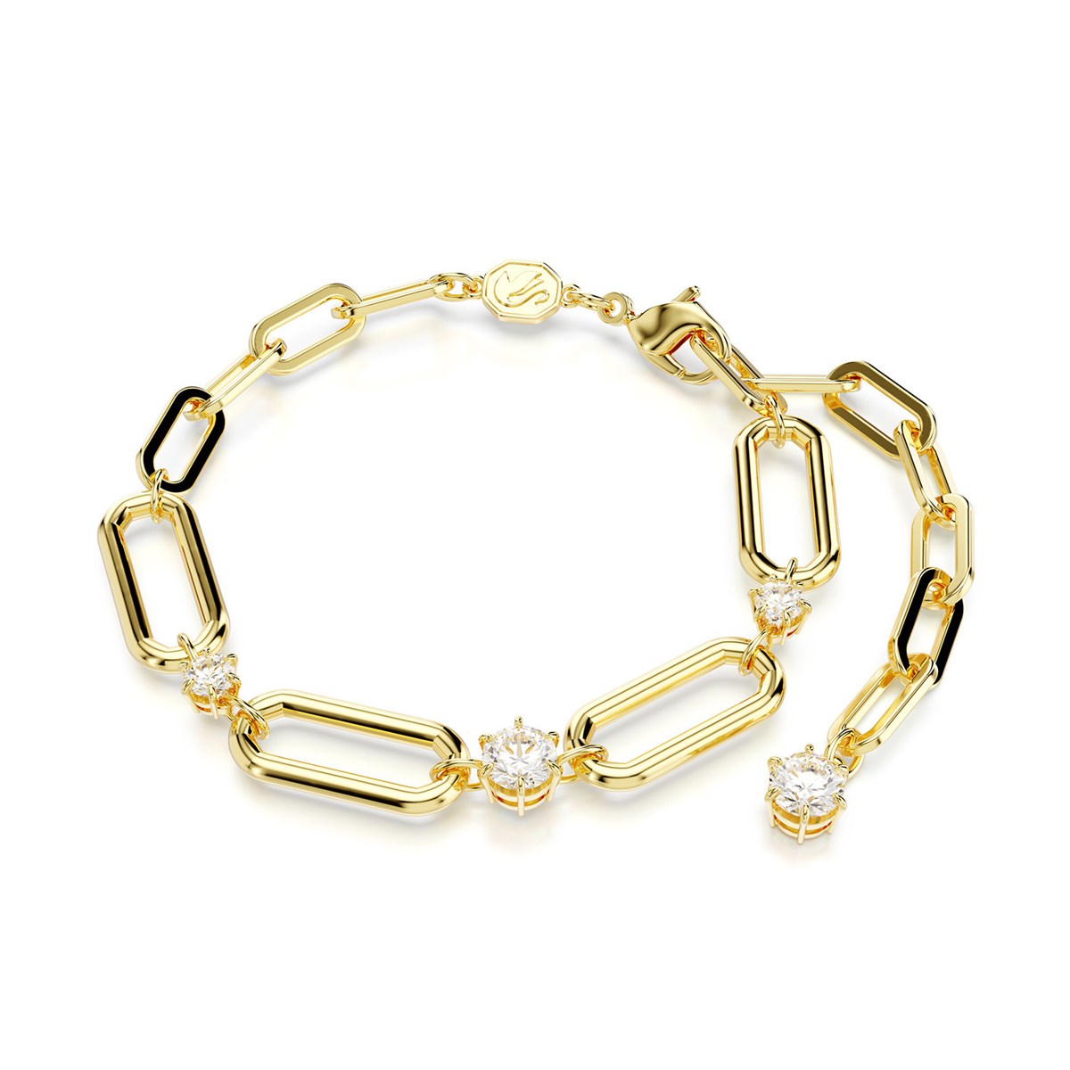 Bracelet Swarovski Constella doré - vue 3
