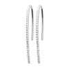 Boucles d'oreilles Brillaxis pendantes
Argent rhodié OZ - vue V1