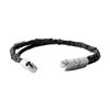 Bracelet homme Brillaxis cuir noir pierre de lave
21 cm - vue V4