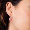 Boucles d'oreilles créoles Les Cadettes
Sunset laqué corail - vue V2