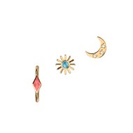 Set boucles d'oreilles Les Cadettes Felicidad