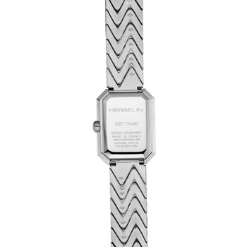 Montre femme Herbelin Octogône acier cadran nacre