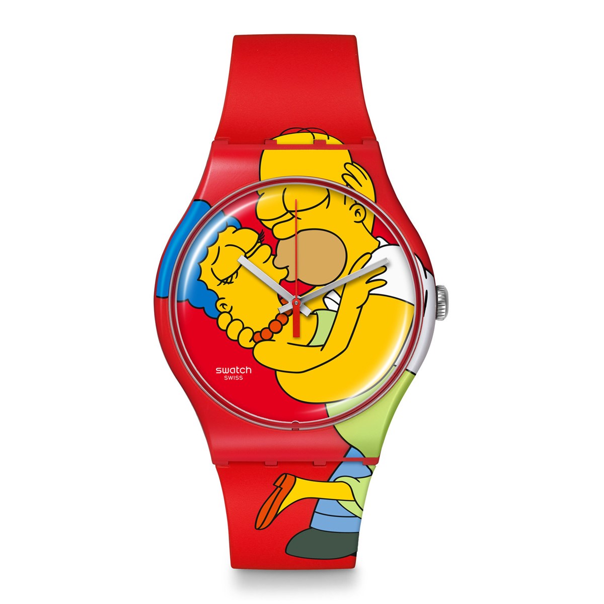 Montre Swatch collection The Simpsons Swett Embrace
Edition Saint Valentin - vue 3