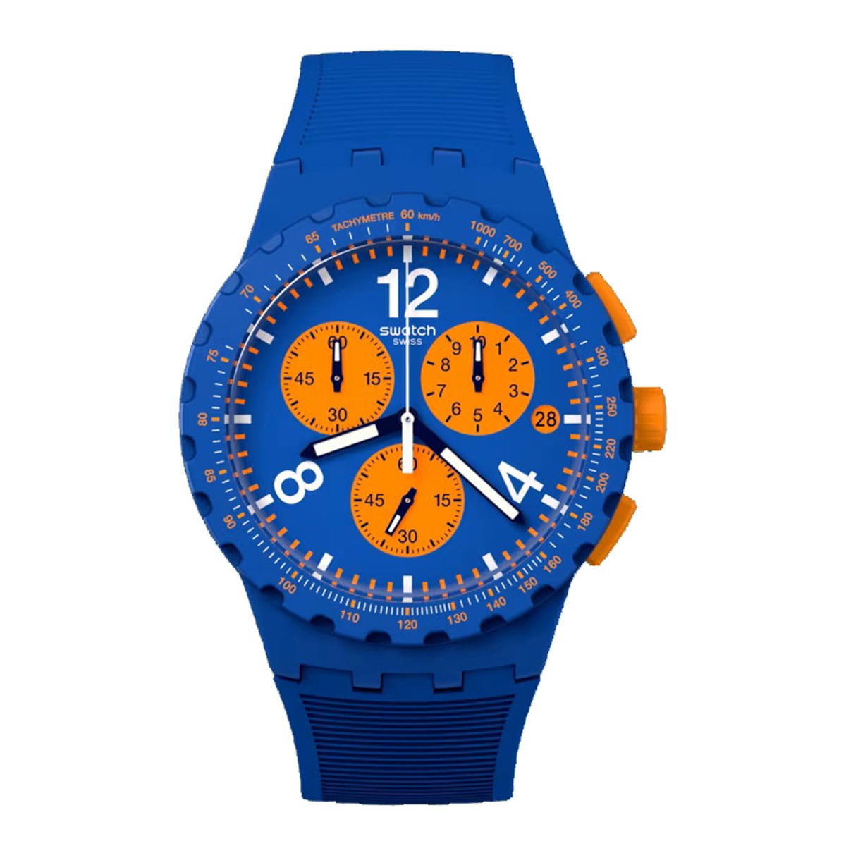 Montre Swatch chrono Primarily Blue - vue 3