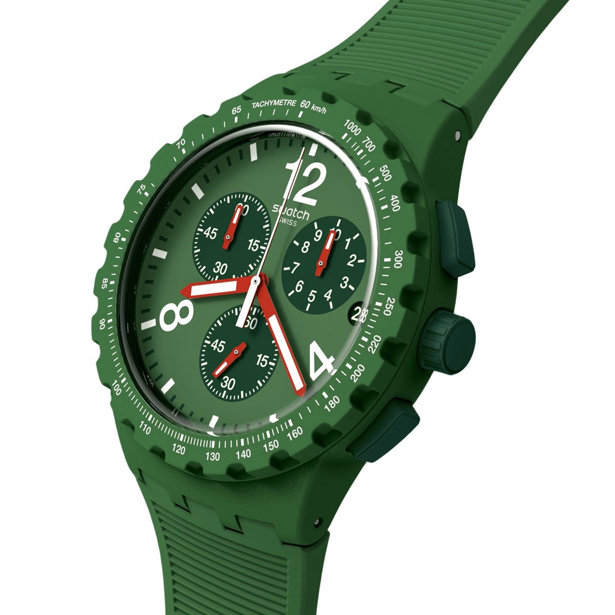 Montre Swatch Chrono Primarily Green - vue 4