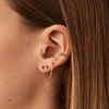 Piercing puce Agatha Beloved fleurs oxydes_x000D_
multicolores - vue V2