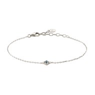 Bracelet Agatha Beloved argent fleur
oxydes de zircinium bleu