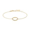 Bracelet Agatha argent doré cercle multicolore
Collection Rainbow - vue V1