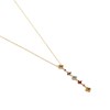 Collier en Y Agatha Beloved rangée fleurs oxydes_x000D_
multicolores - vue V1