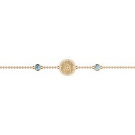 Bracelet souple Les Cadettes Birthstones Décembre_x000D_
topaze