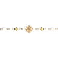 Bracelet souple Les Cadettes Birthstones Novembre_x000D_
citrine