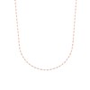 Collier Brillaxis perles de Miyuki roses_x000D_
Plaqué or - vue V1