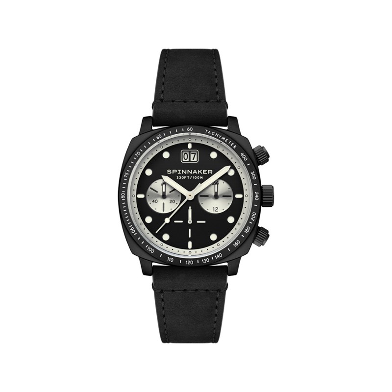 Hull Chronograph ALL BLACK - Montre homme