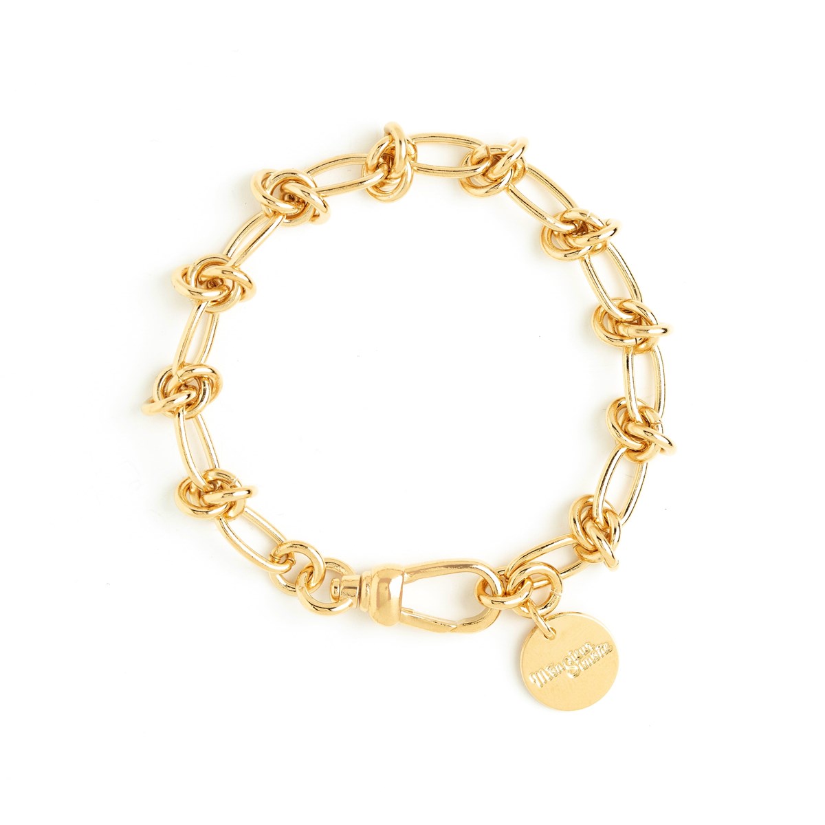 bracelet doré à l'or fin - ATHÉNA