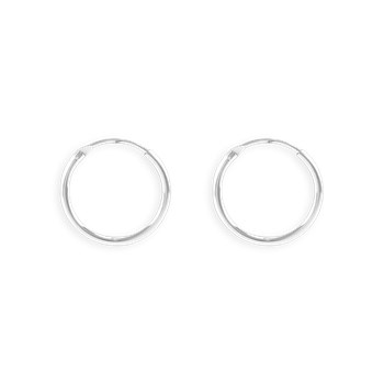 Boucles d'oreilles en argent 925 rhodié
