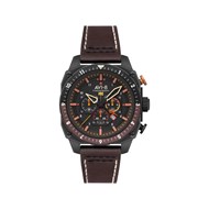 Hawker Hunter Dual Time Chrono - Montre homme - Mouvement Quartz Chronographe avec date