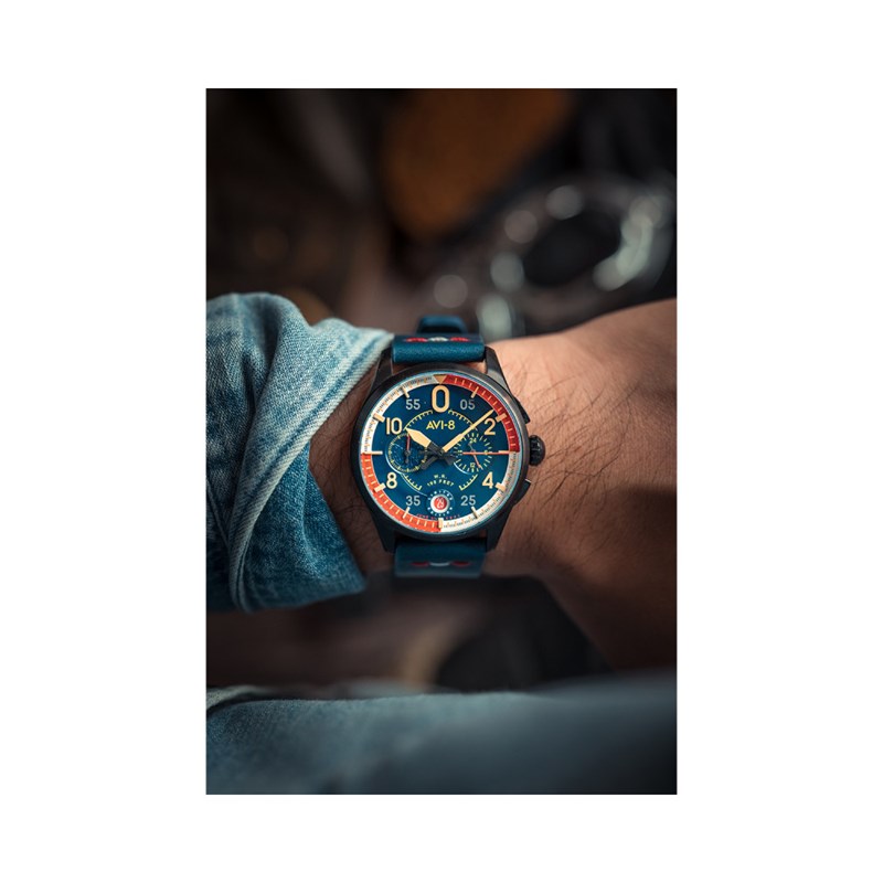 Lagunas' Spitfire Legacy 303 Squadron - Montre homme - Mouvement Chronographe - vue 3