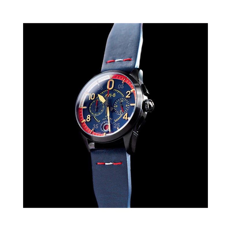 Lagunas' Spitfire Legacy 303 Squadron - Montre homme - Mouvement Chronographe - vue 4