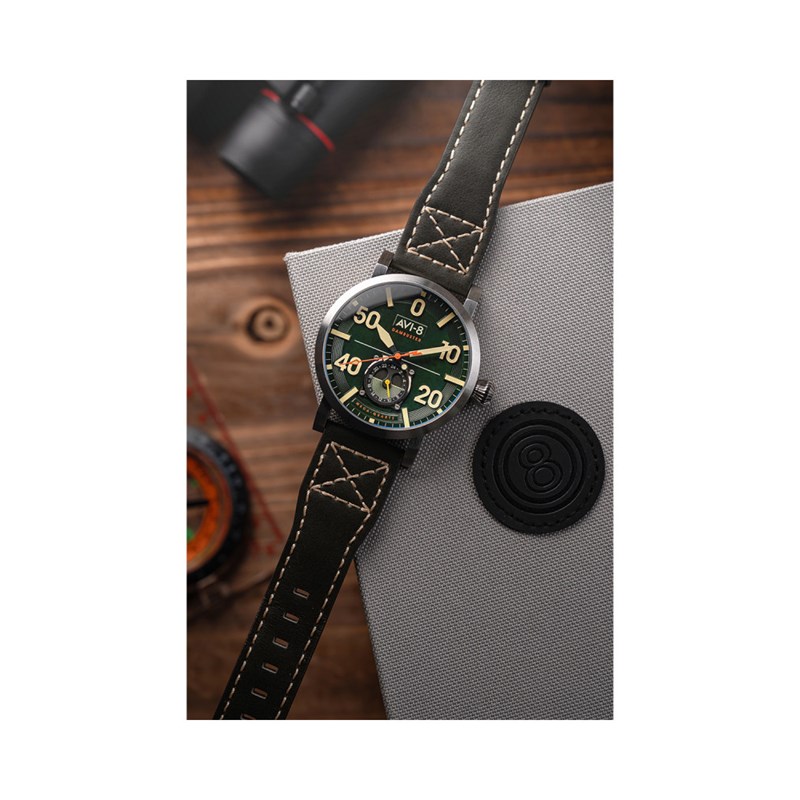 DAMBUSTER 617 SQUADRON ASSOCIATION - Montre homme - Mouvement japonais meca quartz 3 aiguilles et compteur 24h - vue 2