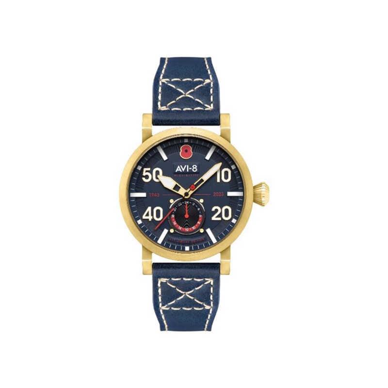 Dambuster 80TH Anniversary Royal British Legion - Montre homme - Mouvement Meca Quartz 3 aiguilles et 24 heures