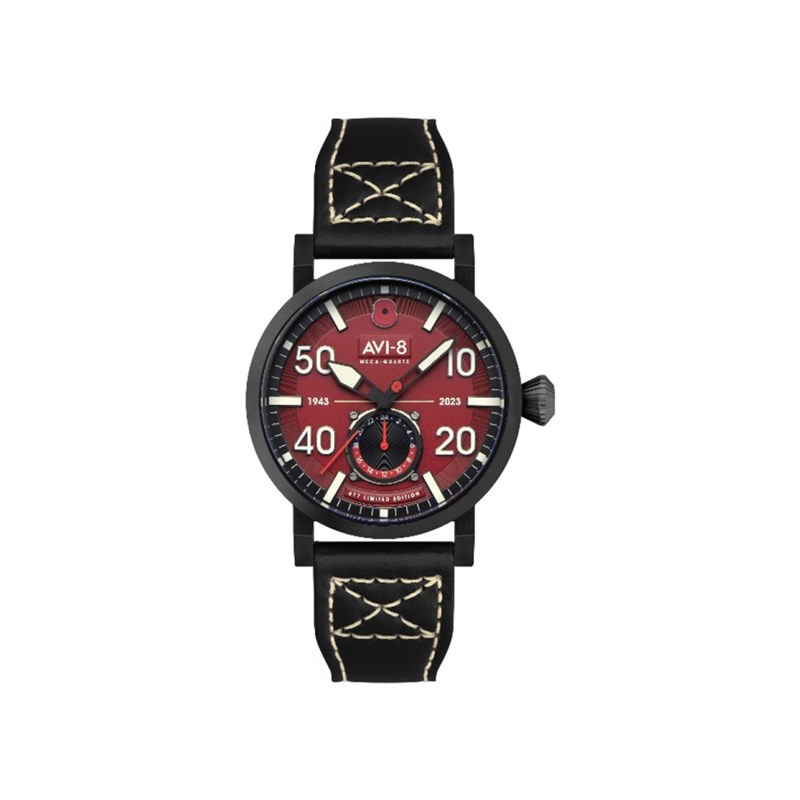 Dambuster 80TH Anniversary Royal British Legion - Montre homme - Mouvement Meca Quartz 3 aiguilles et 24 heures