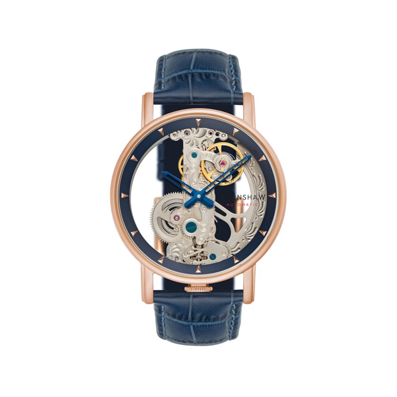 Fowler Bridge Skeleton Automatic - Montre homme - Mouvement automatique squelette deux aiguilles