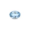 Aigue Marine Ovale facettée bleu ciel - Poids de 0.720 carats - Clarté VVS-VS - Origine Inde - vue V1