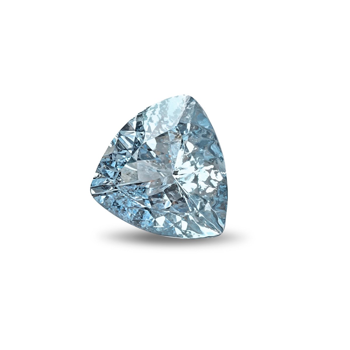 Aigue-Marine Trillion de 1.46 carats - Clarté SI - Origine Afrique