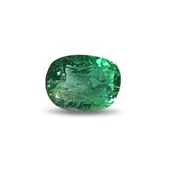 Émeraude Coussin 3.84 ct - AAA Top Green - Clarté VVVS - Origine Zambie