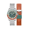 Fleuss GMT Automatic - TROPICAL GREEN - Montre homme - Mouvement japonais automatique GMT - vue V1