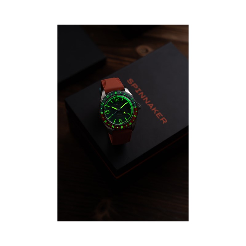 Fleuss GMT Automatic - TROPICAL GREEN - Montre homme - Mouvement japonais automatique GMT - vue 4