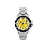 Croft Pioneer Automatic- SUNSET YELLOW - Montre homme - Mouvement Automatique avec 3 aiguilles et date