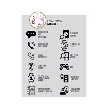 Connected Watch - Super Amoled