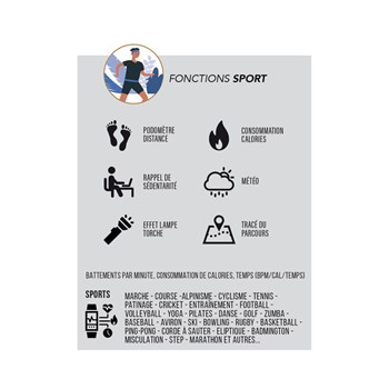 Connected Watch - Super Amoled