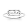 Bague Brillaxis constellation argent - vue V1