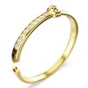 Bracelet jonc Swarovski Numina coupe ronde_x000D_
Taille M - vue V4
