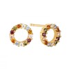 Boucles d'oreille puce Sif Jakobs BIELLA UNO_x000D_
piccolo multicolores - vue V1