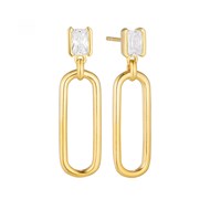Boucles d'oreille Sif Jakobs ROCCANOVA LUNGO_x000D_
argent plaqué or et oxyde