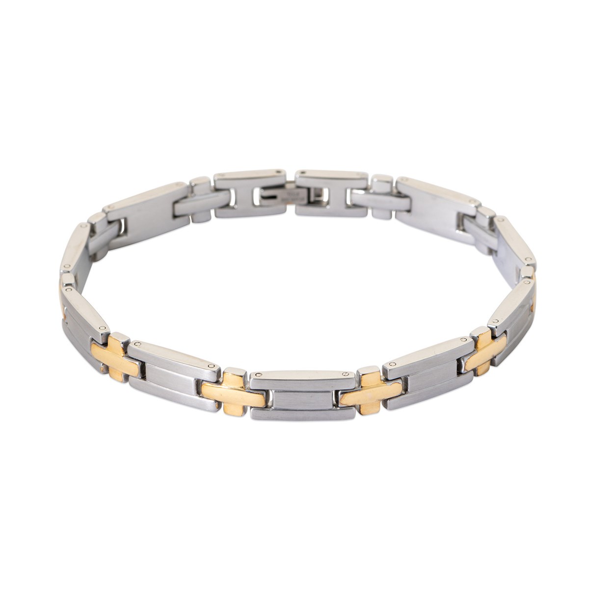 Bracelet homme Brillaxis acier